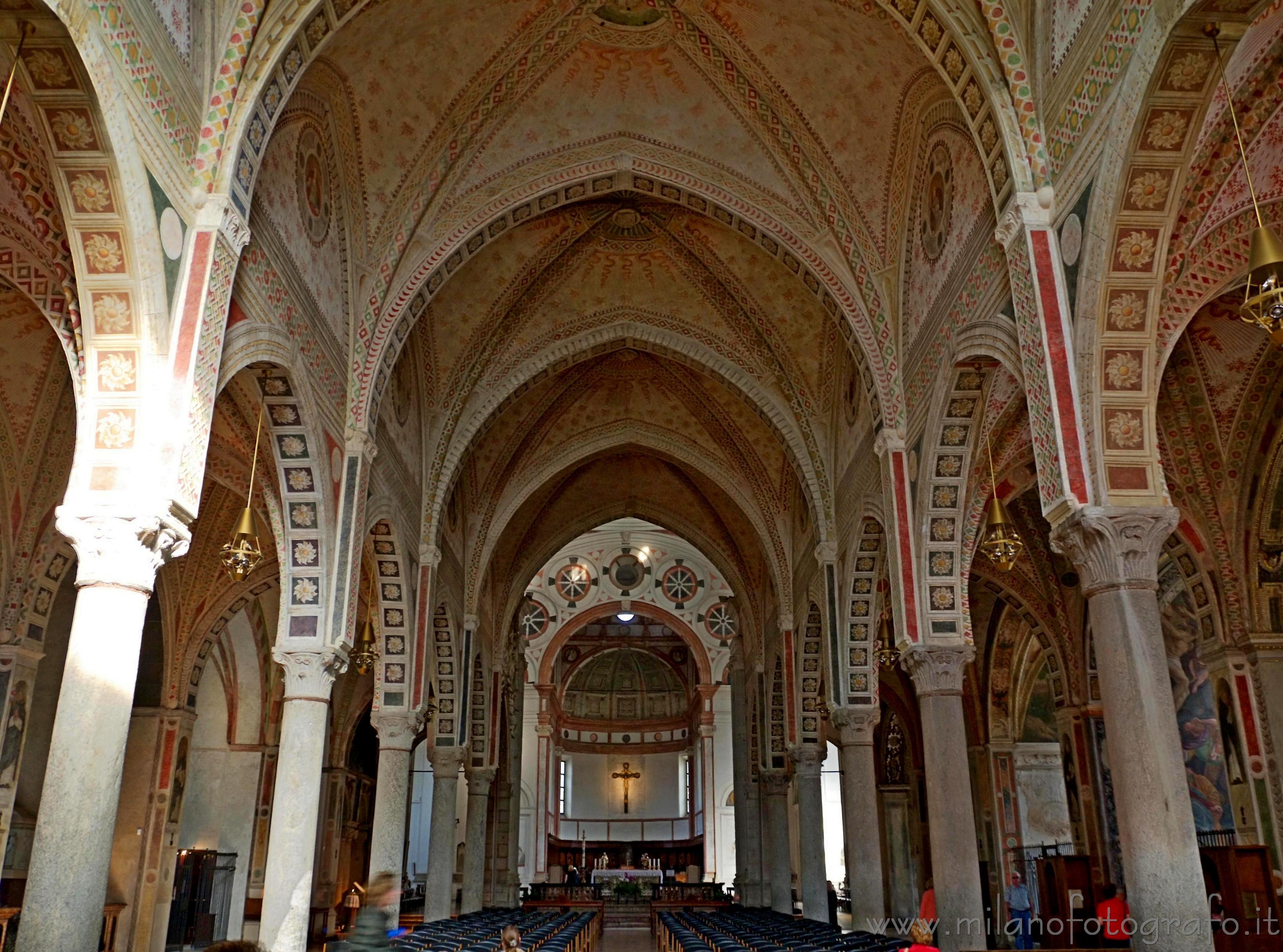 Milano - Navata principale di Santa Maria delle Grazie